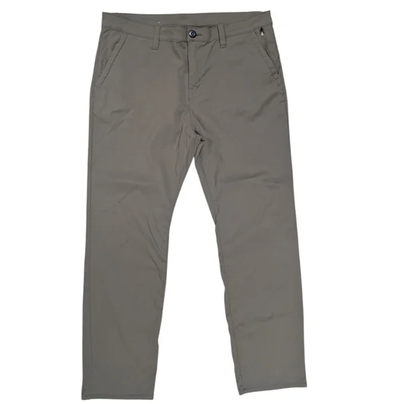 Prana Zion Chino Pants Olive Green Size 38x32 - Picture 1 of 10